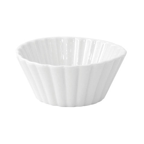 Mini Reusable Porcelain Bowl 4oz D:3.3in H:1.6in - 4 pcs